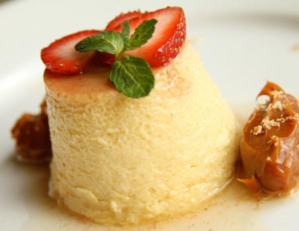 Flan de vainilla